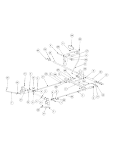 Part Location Diagram of 01003595 MTD Brake Handle